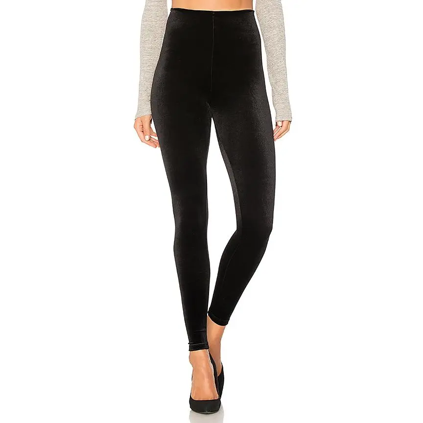 Commando Velvet Legging in Black