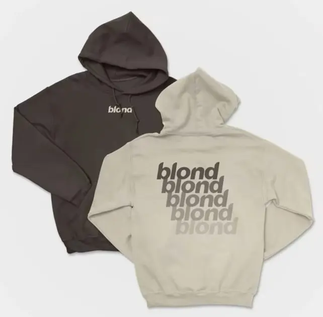 Unisex Blond Frank Hoodie, Blonde Unisex Hoodie, Blond Hoodie, Frank Blond Hoodie, Blonde Hoodie, frank fan sweat, Gift for Her, Music Gift