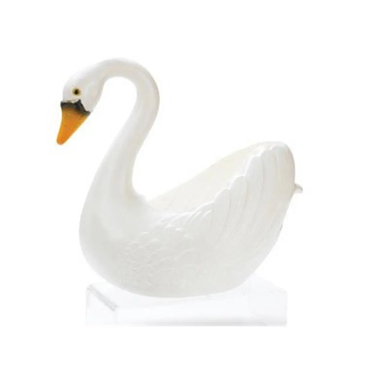 Union Products 16 in. Swan Planter - White