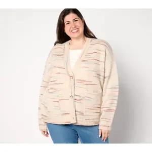 Me by Jennie Garth Cara Space Dye Cardigan