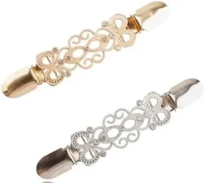 Dress Clips Back Cinch,2 Pieces Cinch Clip, Sweater Shirt Clips, Shawl Clips for Women, Waist Cincher Clip Clothing Cinch Clip