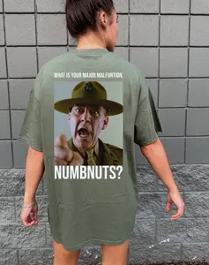 Numbnuts 80s Shirt, Army Gift, 80s Old Movie Shirt
