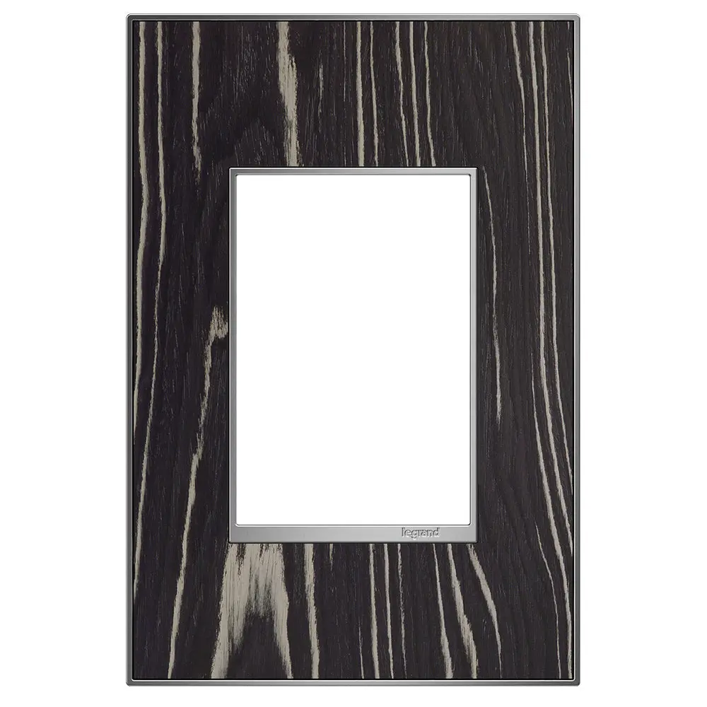 adorne One-Gang-Plus Screwless Wall Plate Macassar