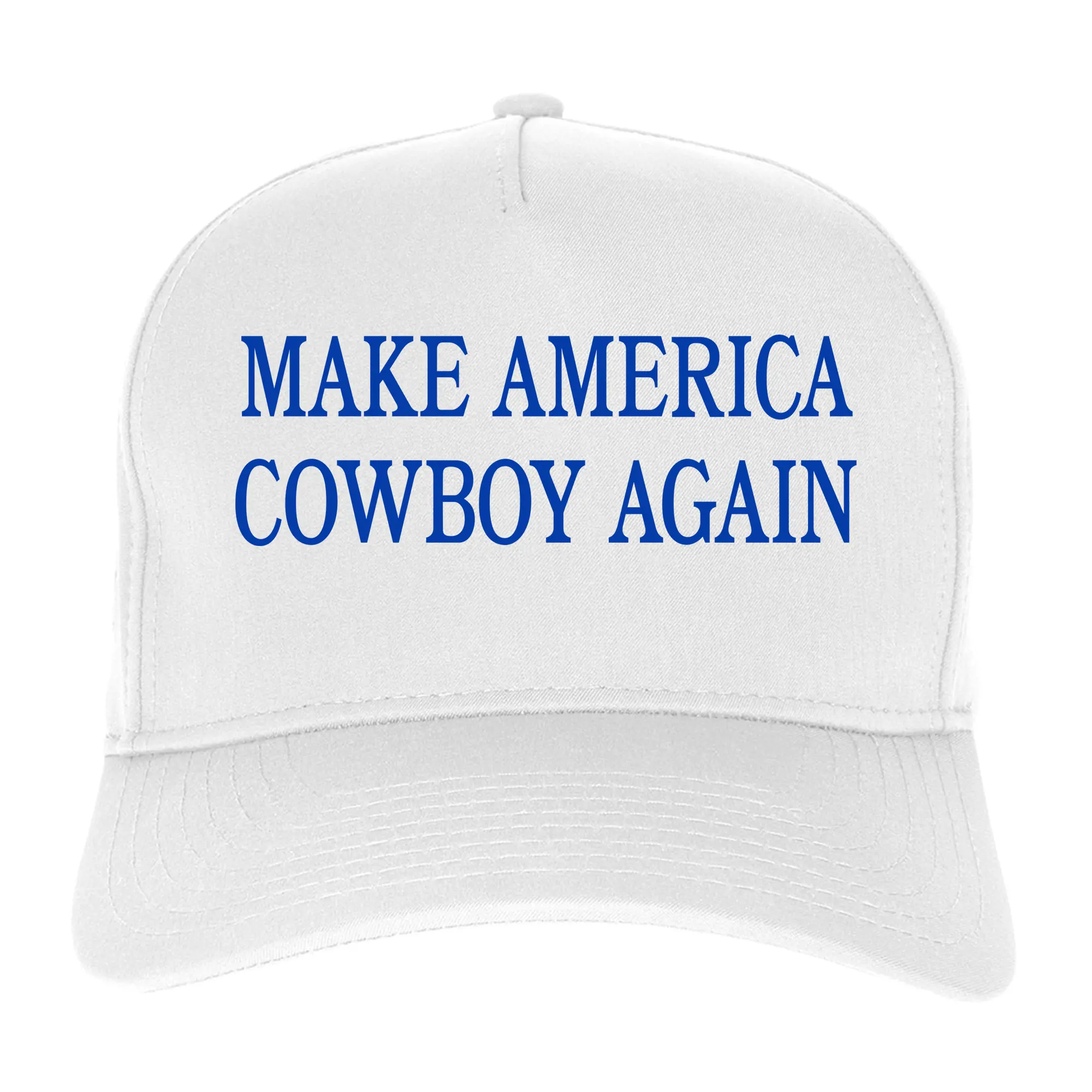 Make America Cowboy Again, Unhinged Trucker Hat, Embroidered Hat, Redneck Hats, Funny Trucker Hats, Adult Trucker Hat, Humor Hats, Silly