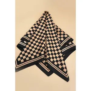 CHECKER PRINT WILD RAG
