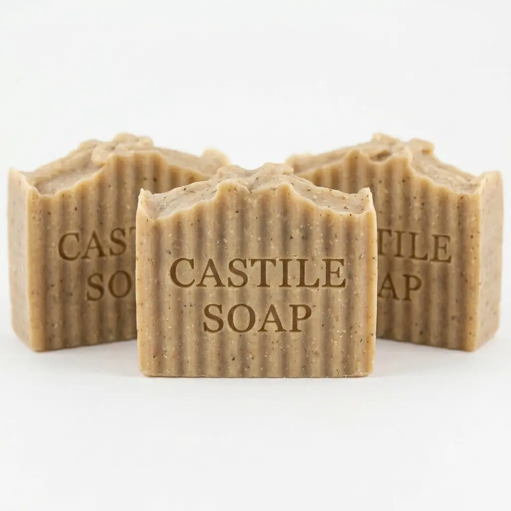 Back2Naturalness 3-Pack Natural Unscented Olive Castile Soap Bars - Vegan, Coconut-Infused, Chemical-Free Facial Cleanser - Vitamin-Rich, Shea-Enriched Moisturizer for Sensitive Skin - Gentle Exfoliating Skin Repair Body Care