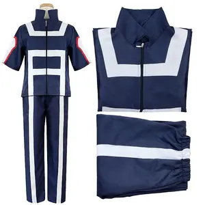 My Hero Academia Boku No Hero Academia Cosplay Gym Sport Costume Suit Uniform