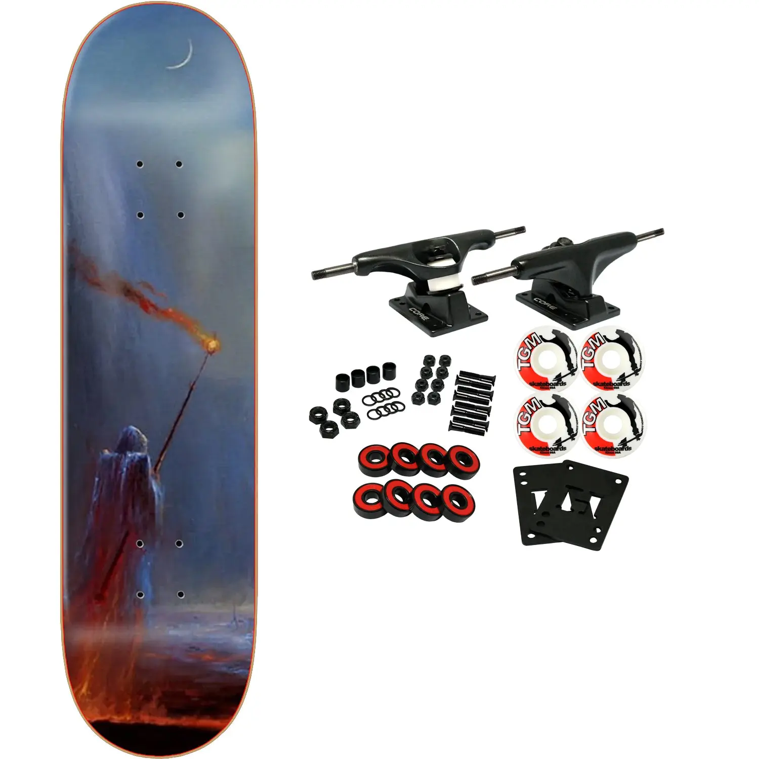 Zero Skateboard Complete David Reyes Lewandowski 3 8.25" x 31.9"