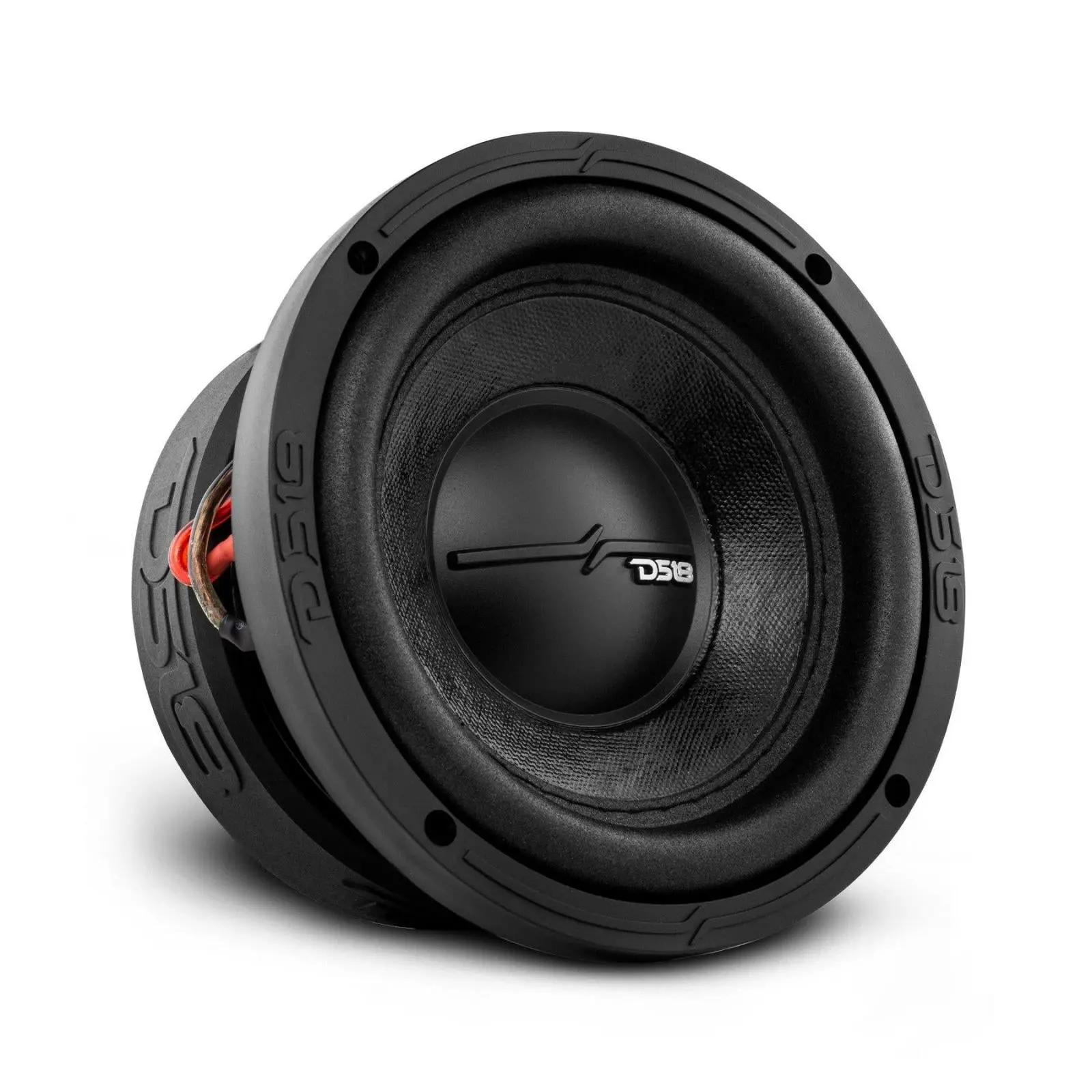 DS18 ELITE-Z DS-ZR6.2D 6 in DVC Entry-Level Bass Subwoofer - 1000W 2-Ohm Car Audio Speaker with Dual Configs, Smooth Bass for Automotive Electronics