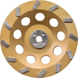 Makita (A-96419) 7" Low-Vibration Diamond Cup Wheel, 12 Segment Turbo