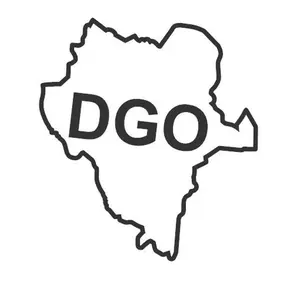 Mexican State Map Outline Durango Vinyl Decal Sticker UV & Waterproof Bumper Window Laptop Automotive Water Bottle Gift accessories – BLACK 5.5"