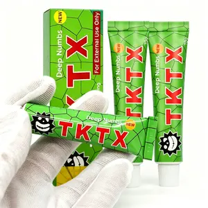 Painless Tattoo Numbing Cream, TKTX Numbing Cream for Tattoos Extra Strength - For Tattoos, Piercings 10g
