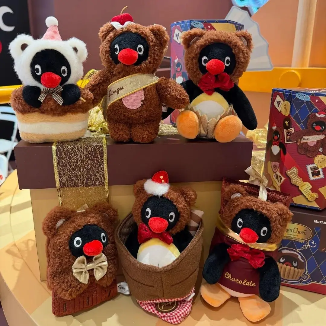 Pingu Chocolate Season mini Scent Pendant Plush Series Blind Box