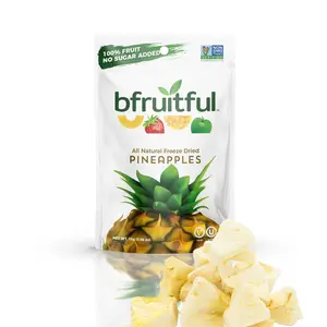 12 PACK FREEZE DRIED PINEAPPLES