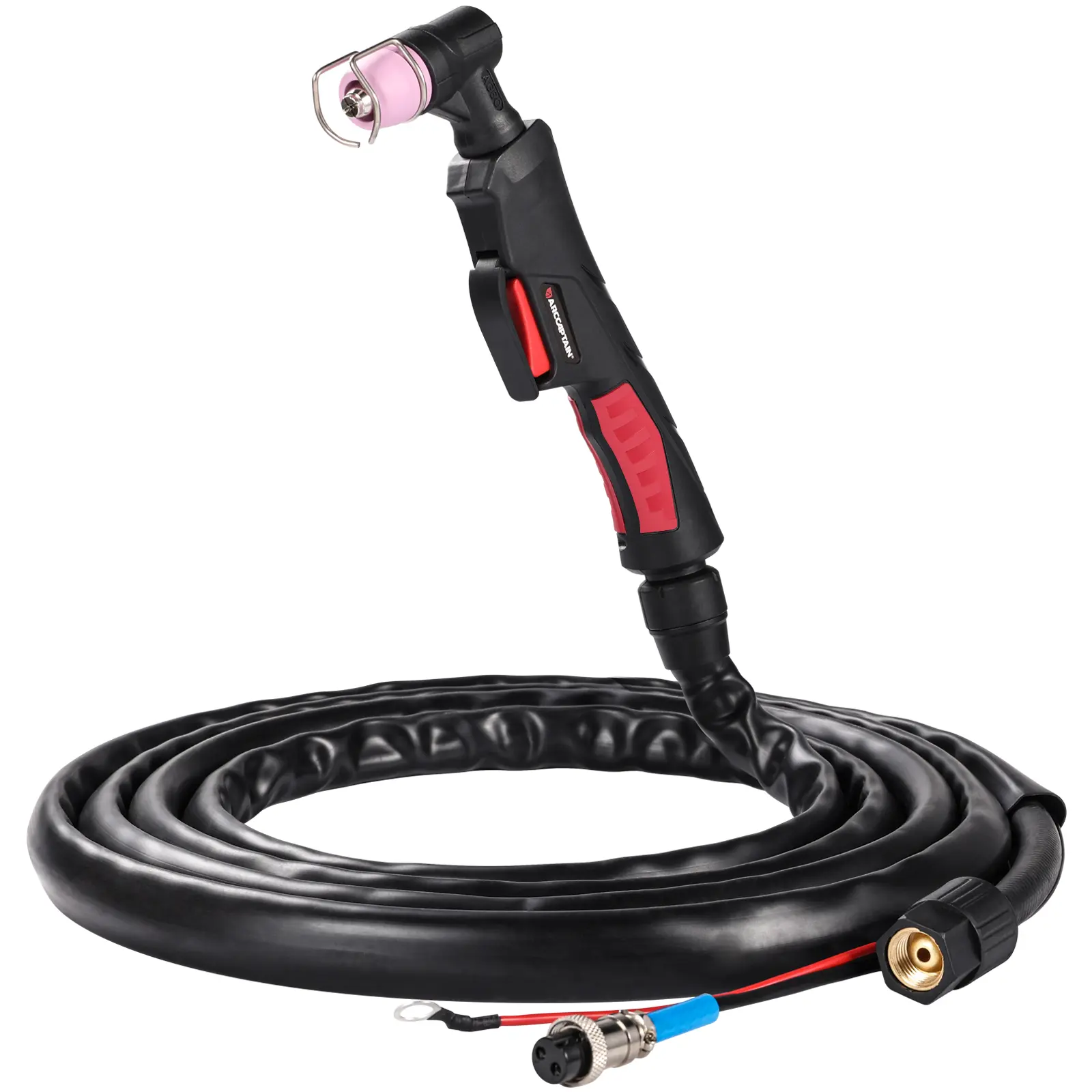 ARCCAPTAIN Plasma Cutting Torch, AG60 Plasma Torch 4 M Cable Plasma Cutting Gun for 50A Pilot Arc Non-Touch Plasma Cutting Machine