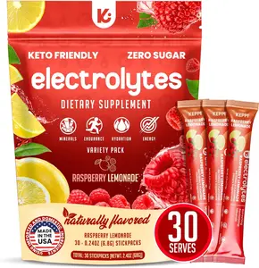 Raspberry Lemonade Electrolyte Drink Mix Sticks