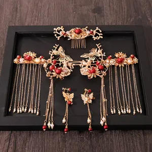 Traditional Chinese - Hairpin Hair Combs - Wedding Hair Accessories - Headband Stick Headdress - Head Jewelry Bridal Headpiece Pin