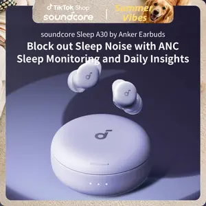 soundcore Sleep A30 Special by Anker, Sleep Earbuds, ANC, Passive Isolation, Snore Masking, Extensive Sleep Audio, Ultra Comfort for Side Sleepers, 8-10H Playtime outdoorfun