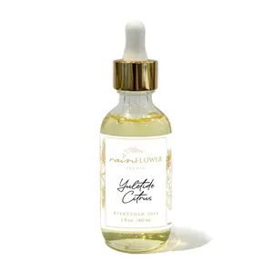 Yuletide Citrus Holiday Refresher Oil • Bright Citrus + Cozy Spice • Rainflower Studio Fine Fragrances