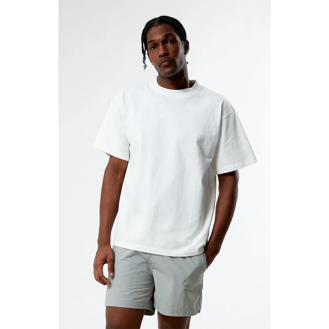 Pacsun Men's White Premium Oversized T-Shirt Pacsun Men's White Premium Oversized T-Shirt