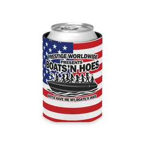 Boats And Hoez Step Brothers Can Cooler, 4th of July Koozie