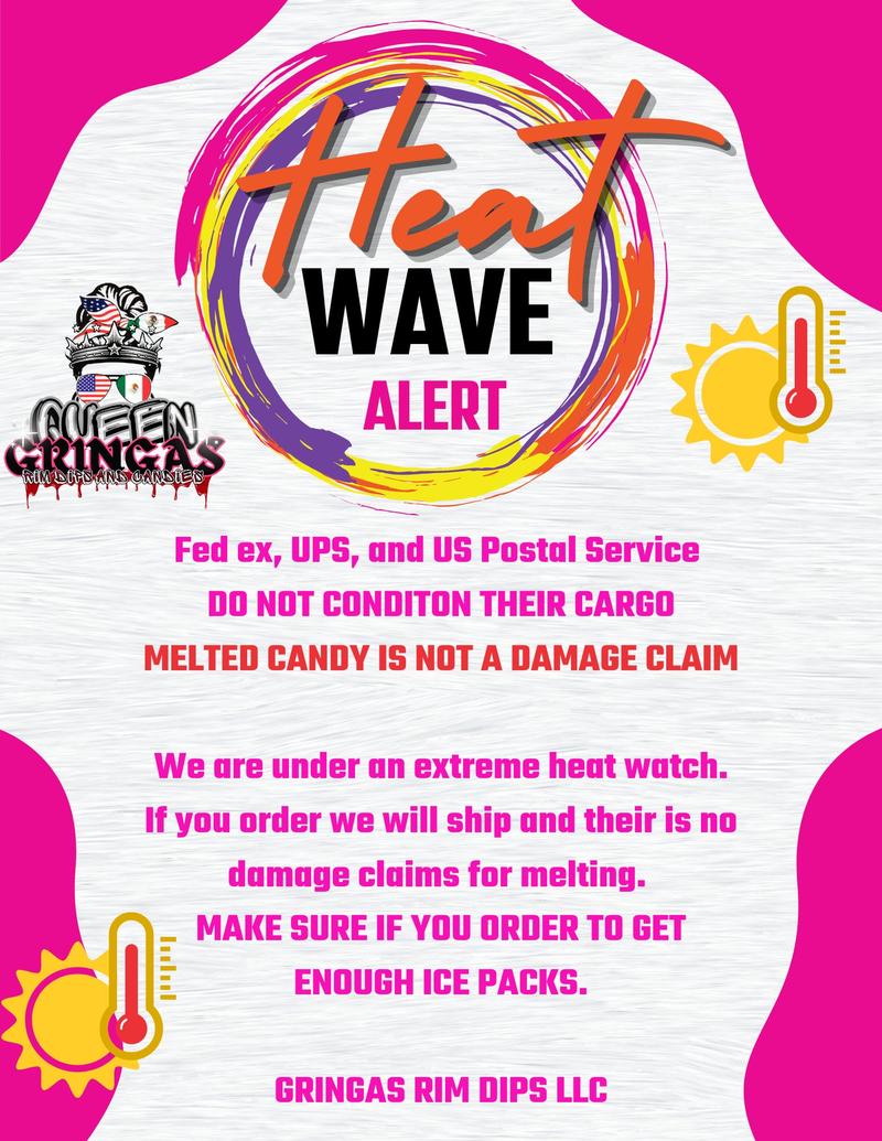 Gringa/Mama V Collab Blue Razz Pickle Kit with candy toppings Gringa/Mama V Collab Blue Razz Pickle Kit with candy toppings