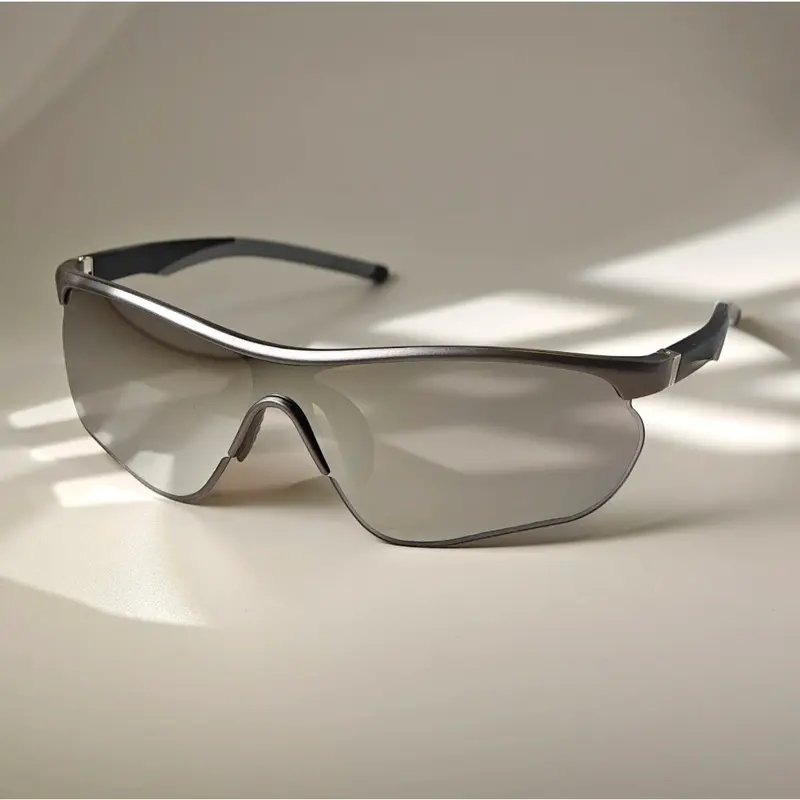 Unisex Men's Reflective Metallic Outdoor Sports Eyewear - Polarized UV400 Protection Sunglasses, Anti-Glare, Distraction Minimization, Enhance Your Performance, Ideal for Volleyball, Cycling (Sports & Outdoor Accessories)