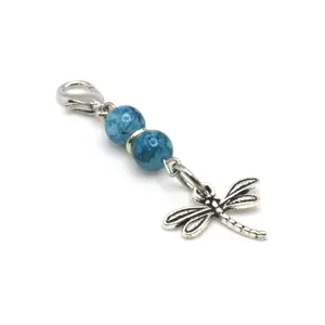 Dragonfly Charm Purse Charm Bag Charm Keychain Handmade Dragonfly Jewelry