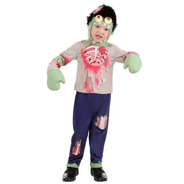 Boy's Toddler Goofy Zombie Costume