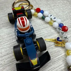 Max Verstappen Mini Car Keychain