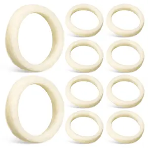 Felt Washer Replacement for  Espresso Machine  BES870, BES878, BES880, BES980, BES990, BCG600, BCG820, Felt Washer Lower Burr  Ring for Cleaning Espresso Coffee Machine