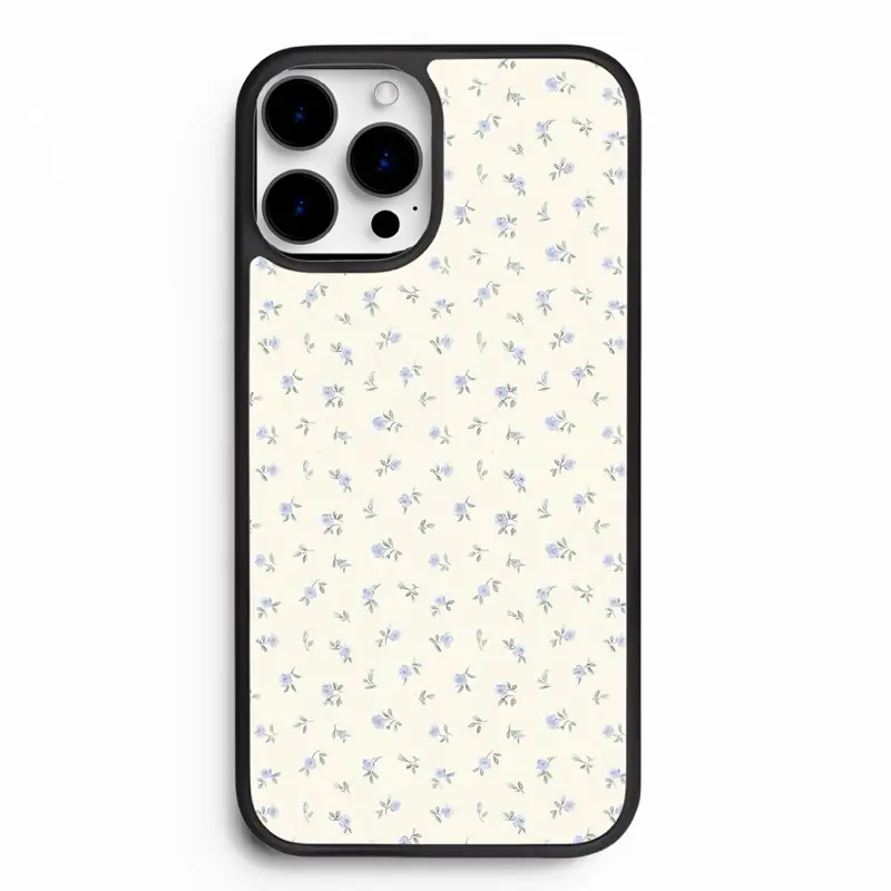 Blue mini flower phone case Accessories iphone case Protection Devices affordable