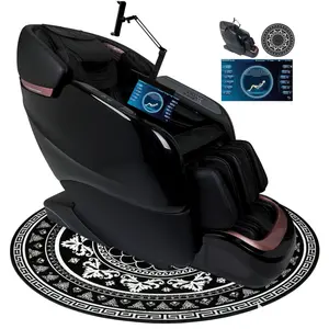 3xrelax BV-1 Shiatsu Zero Gravity Massage Chair with Bluetooth, Mother's Day Gift,  Thai Massage mode, Heating,  S & L shaped Track, Voice Control & Remote Control, Phone Holder, Remote Phone Controller, 2026 New, White/Black