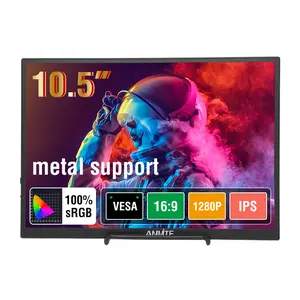 Anmite 10.5-Inch Portable Monitor 1280P HDR 16:10 Low Blue Light For XBox PS4 / 5 Switch Cell Phone PC Loptop Extension Gaming