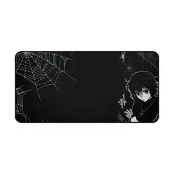 Hunter x Hunter Shizuku Murasaki Desk Mat – Gothic Spider Web Anime Mouse Pad, Desk Mat, PC Accessories.