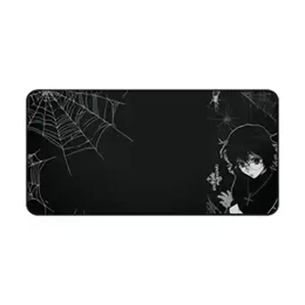 Hunter x Hunter Shizuku Murasaki Desk Mat – Gothic Spider Web Anime Mouse Pad, Desk Mat, PC Accessories.