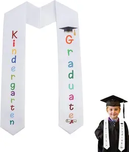 Kindergarten Preschool Graduation Stole, Unisex Kindergarten Preschool Graduation Sash Class of 2026 Graduation Gift