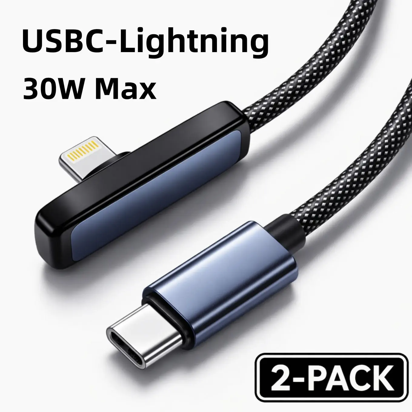 USBC-lightning（2PCS）