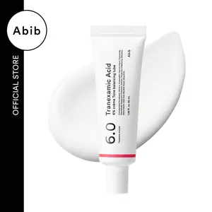 [New-Abib Official] Tranexamic Acid 6% Cream Tone Balancing tube 1.69 fl oz | TXA, Alpha-Arbutin Dark Spot Corrector for Face with Hyperpigmentation & Uneven Skin Tone, Korean Skincare