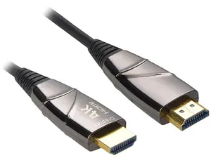Nippon Labs 60HDMI-AOC-4K-60 60ft. High Speed AOC (Active optical cable)Fiber Optic HDMI Cable - 4K 60Hz 18Gbps, supports 4K Ultra HD 2160p at 60Hz 4:4:4 format(anti-static bags)