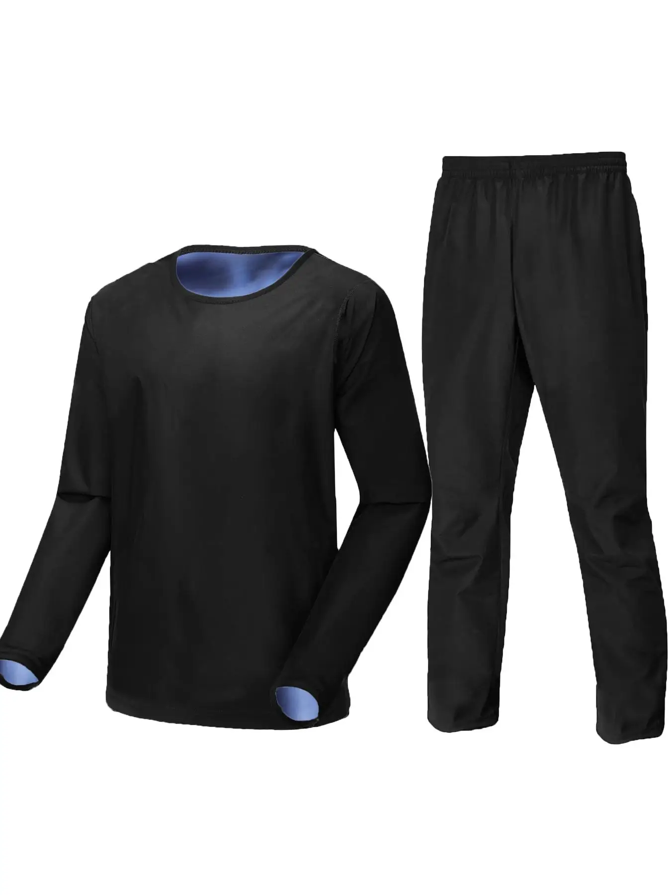 Men's Solid Tee & Pants Suit Set, Sportswear Set for Gym Workout Running, Mens Jogger Sets, Athletic Gym Clothes, Tracksuits for Men, Men Sport & Outd
