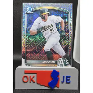 Nick Kurtz 2025 Bowman Chrome Mojo Prospect BCP-114