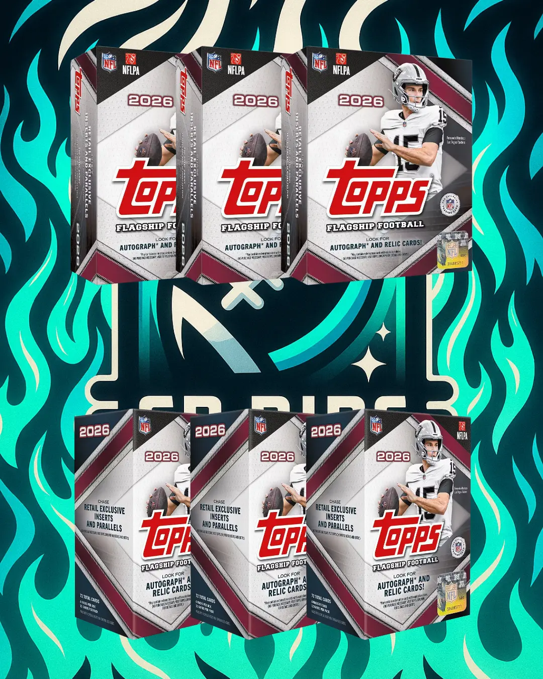 Break #466  2026 Topps Flagship Megas 3x + 2026 Topps Flagship Blaster 3x  6box - PYT