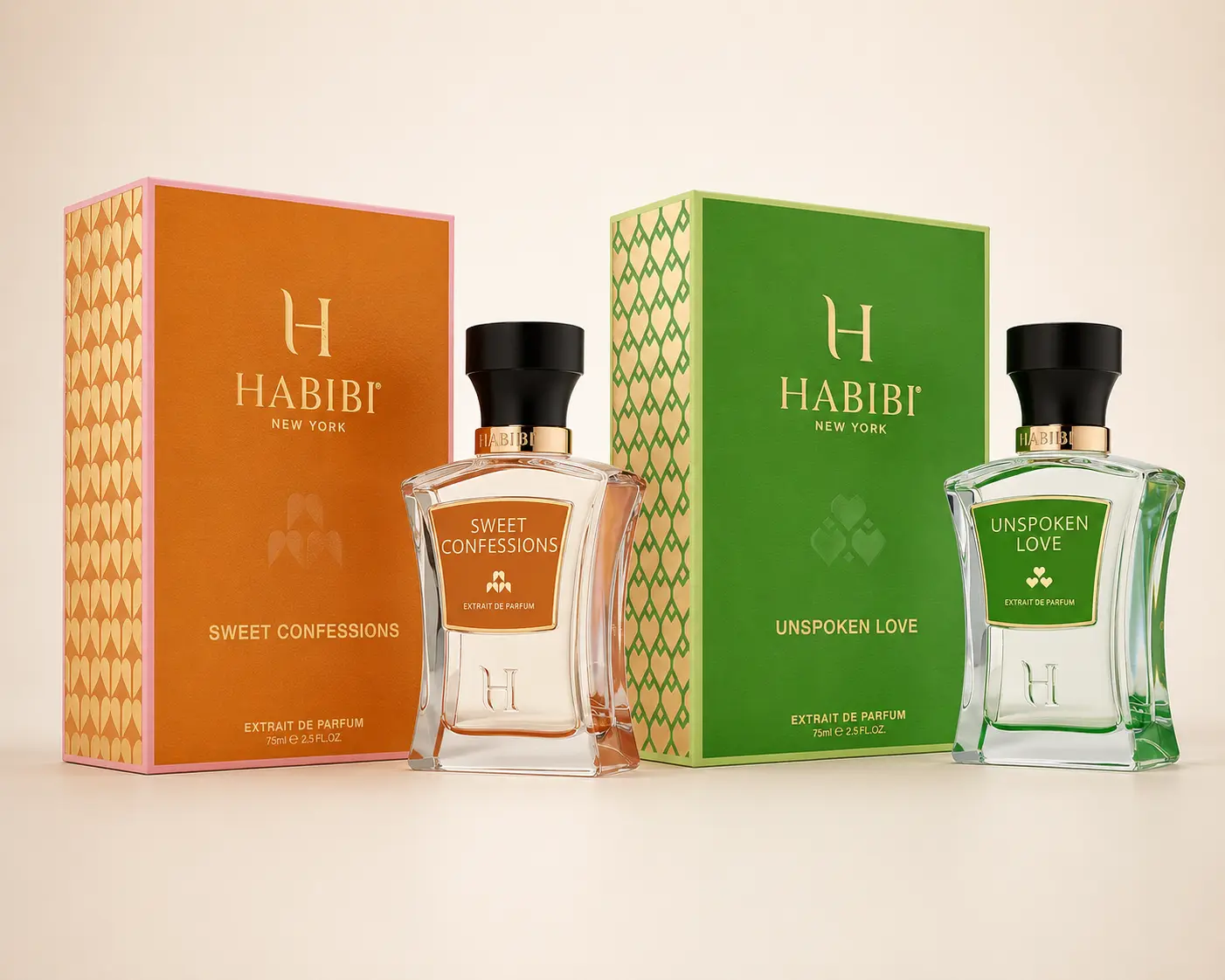 Habibi NY 2-in-1 Day & Night Floral Unisex Perfume Set