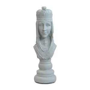 MegaChess 22 Inch Light Fiberglass Medieval Queen Giant Chess Piece