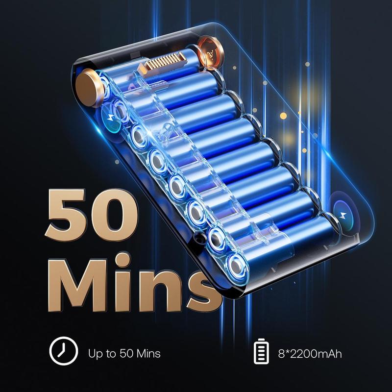 Trucozie Cordless Vacuum Cleaner-T352, 45Kpa 50 Mins Runtime Self-Standing Stick Vacuum Cleaners for Home, Powerful Suction, Lightweight, LED Touch Screen 8 in 1 Vacuum for Pet Hair, Carpet, Hardwood Floor Trucozie Cordless Vacuum Cleaner-T352, 45Kpa 50 Mins Runtime Self-Standing Stick Vacuum Cleaners for Home, Powerful Suction, Lightweight, LED Touch Screen 8 in 1 Vacuum for Pet Hair, Carpet, Hardwood Floor