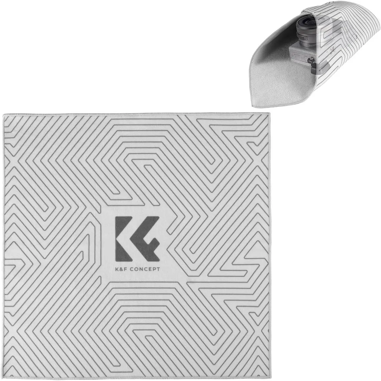 K&F CONCEPT Lens Camera Protective Wrap, Anti-scratch Lens protector, Magic Self-Adhesive Cloth Camera Wrap for Camera Lens/DSLR/Accessories, Smartphone, Handheld, Mobile