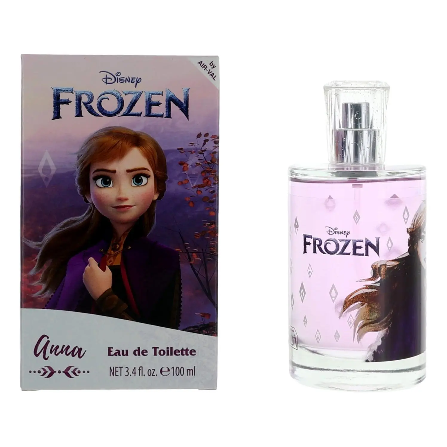Disney Frozen 2 Anna Eau de Toilette, Liquid Fragrance for Fans of The Beloved Movie, Packaged Perfume for Kids, 3.4 fl oz / 100 ml, 3 To 3.9 Fl Oz, Box