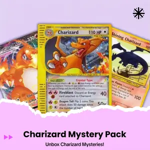 Charizard Mystery Pack | Encased Chase Card Mystery Pokemon
