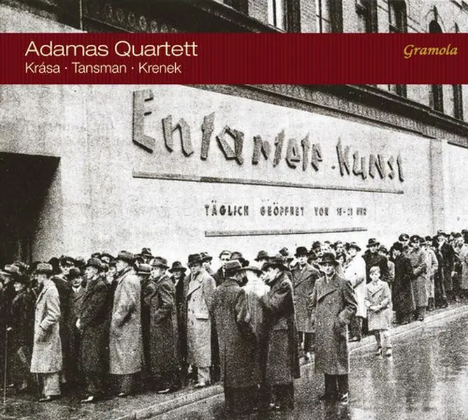 Krasa / Krenek / Schwarzl / Herret / Dekan - Adamas Quartett  [COMPACT DISC - CD]